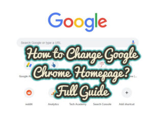 How to Change Chrome Homepage