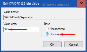 How to Tweak Win32PrioritySeparation in Windows 10 3