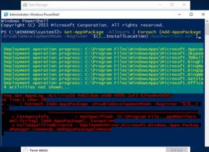 Windows 10 Start Menu Search Not working 2