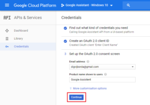 How To Run Voice Activated Google Assistant on Windows PC? (13)