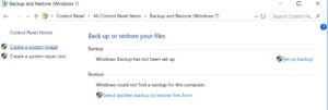How to Create an Image Backup in Windows 10 and Restore it if required? (2)