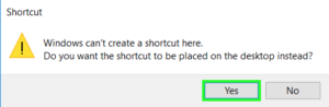 How To Create Quick Desktop Shortcuts on Windows 10? (13)