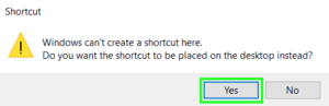 How To Create Quick Desktop Shortcuts on Windows 10? (7)