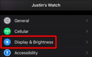 How to Disable the Apple Watch’s Always-on Display? (7)