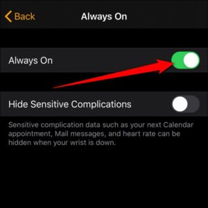 How to Disable the Apple Watch’s Always-on Display? (9)