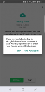 How to Recover Deleted Whatsapp History on Android? (2)