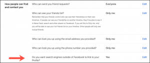 How to Delist Your Facebook Profile off Search Engine? (4)