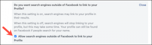 How to Delist Your Facebook Profile off Search Engine? (6)