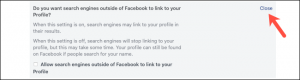 How to Delist Your Facebook Profile off Search Engine? (7)