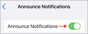 How to Set your Airpods to Announce Calls and Notifications? (4)